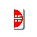 Ergomat 12in x 24in HALF SIGNS - Do Not Enter Left DSV-SIGN 288 #0618LEFT -UEN